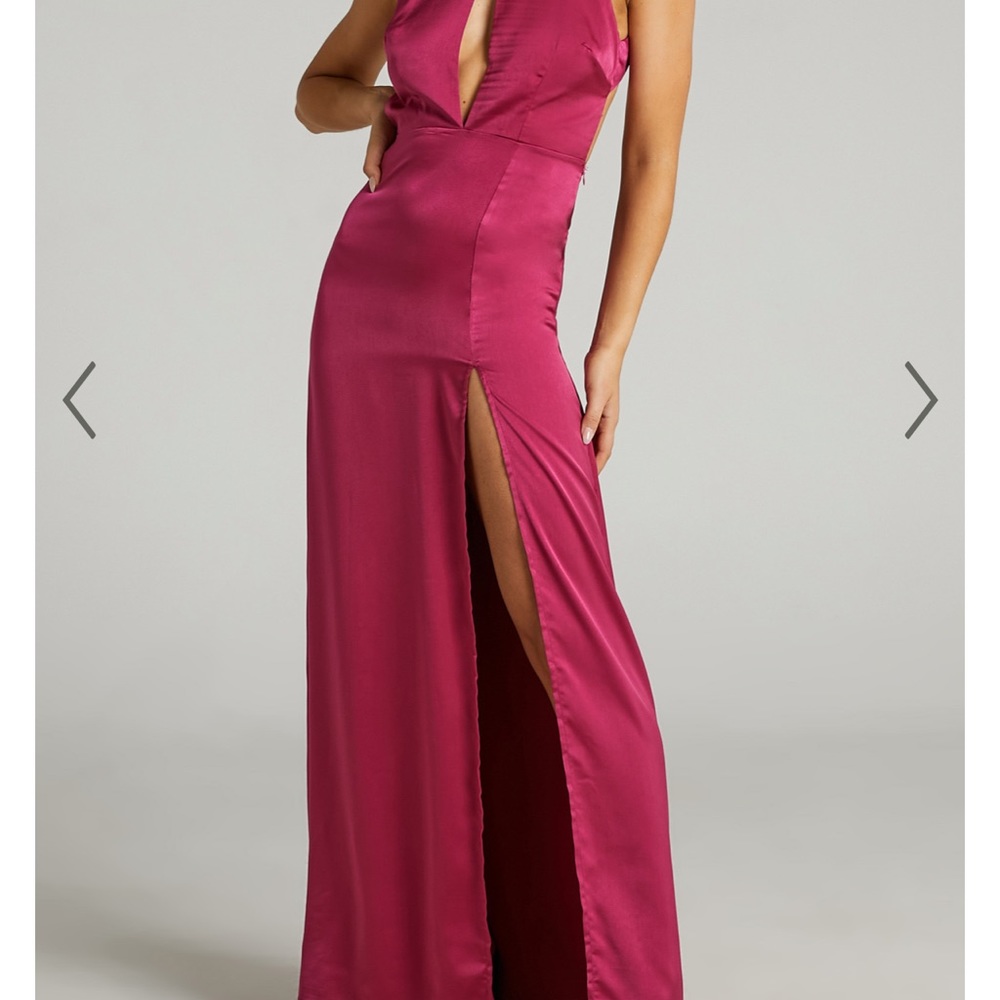 High Neck Maxi Dress